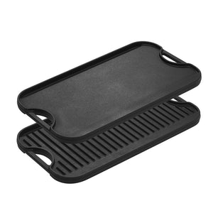 20" REVERSIBLE GRILL/GRIDDLE LODGE CAST IRON