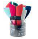 Spectrum Diversified Designs, LLC. Flex-Core Spatula Silicone Set S/5 Deep  Indigo