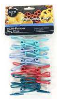 12pc BASIC BAG CLIP, WARM