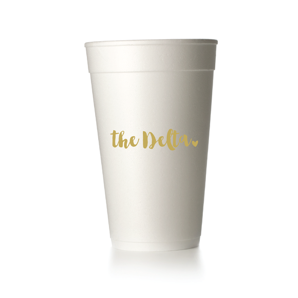 THE DELTA FOAM CUPS