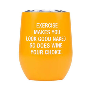 EXERCISE WINE TUMBLER