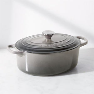 5 QT OVAL DUTCH OVEN OYSTER GREY